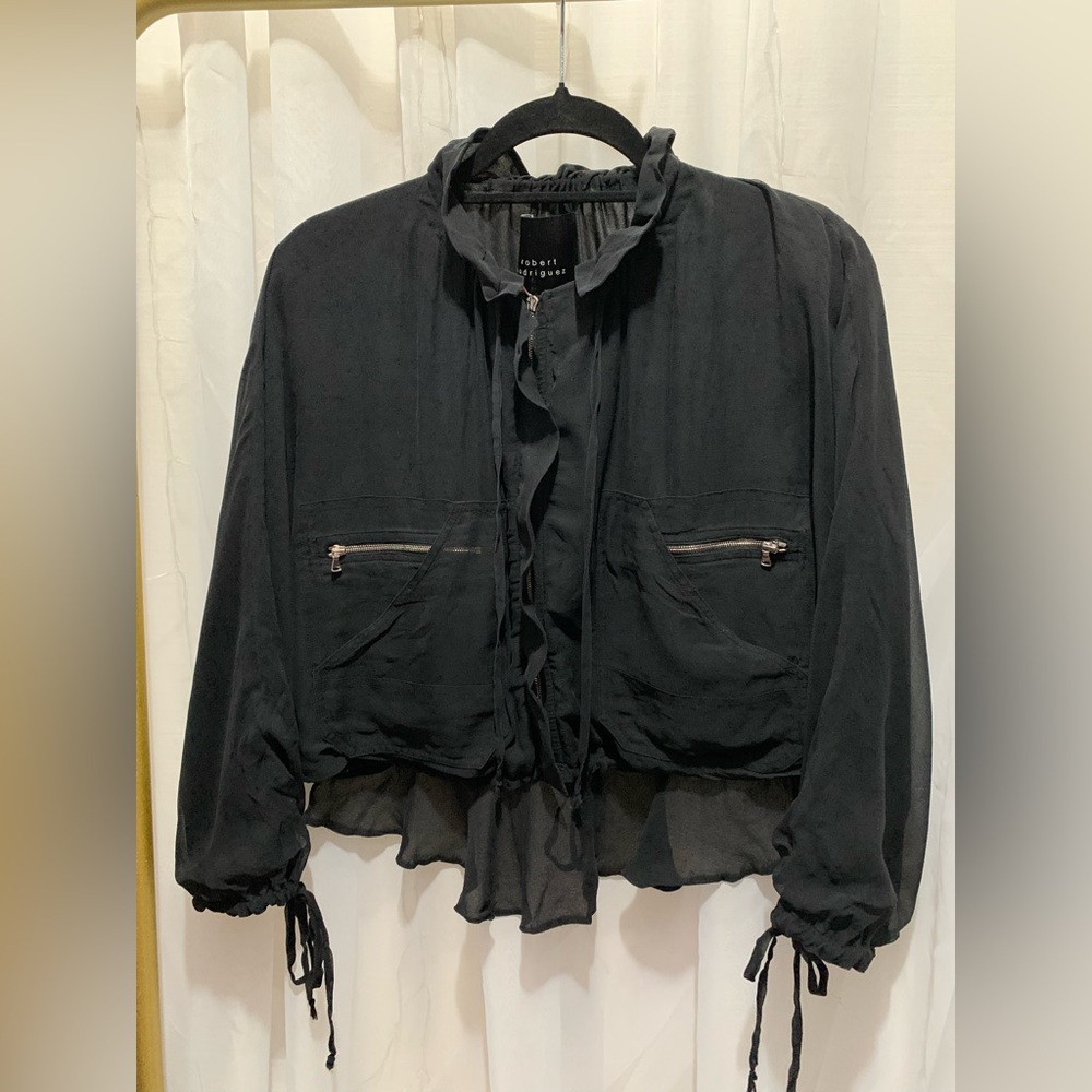 Robert Rodriguez Silk Jacket